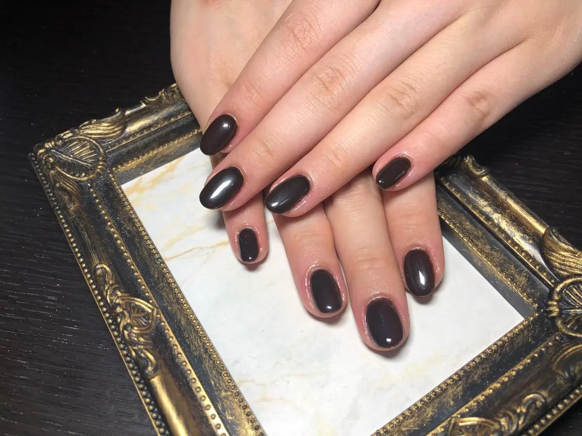 ネイル ワンカラーネイル Nail salon Caco.のネイルデザイン