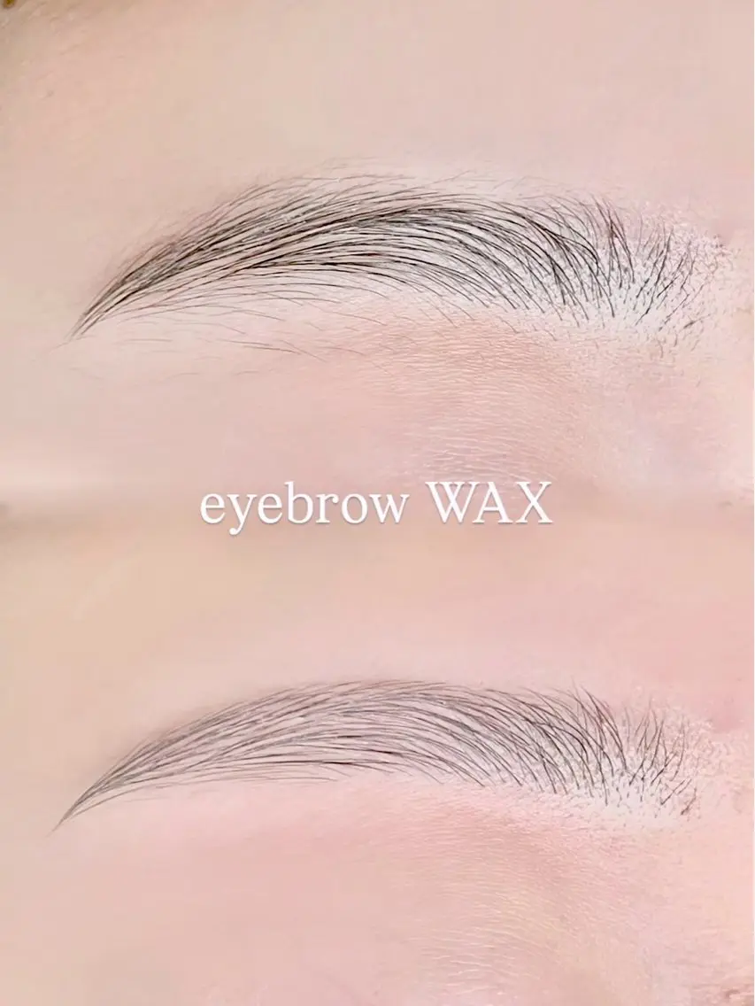 眉毛Wax脱毛(メイク込)の写真