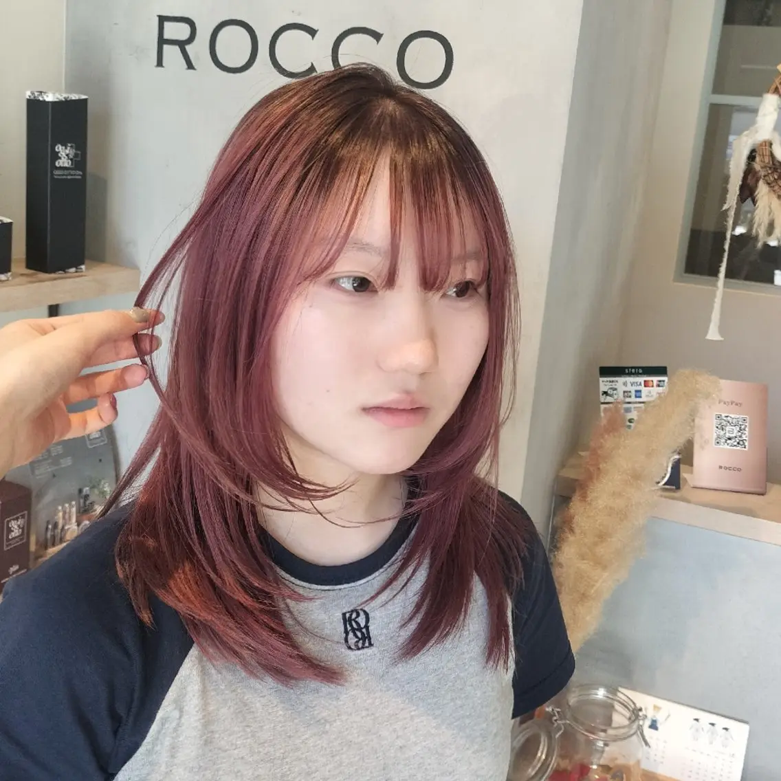カラー HINAKO透明感 カラー/ROCCOのヘアスタイル
