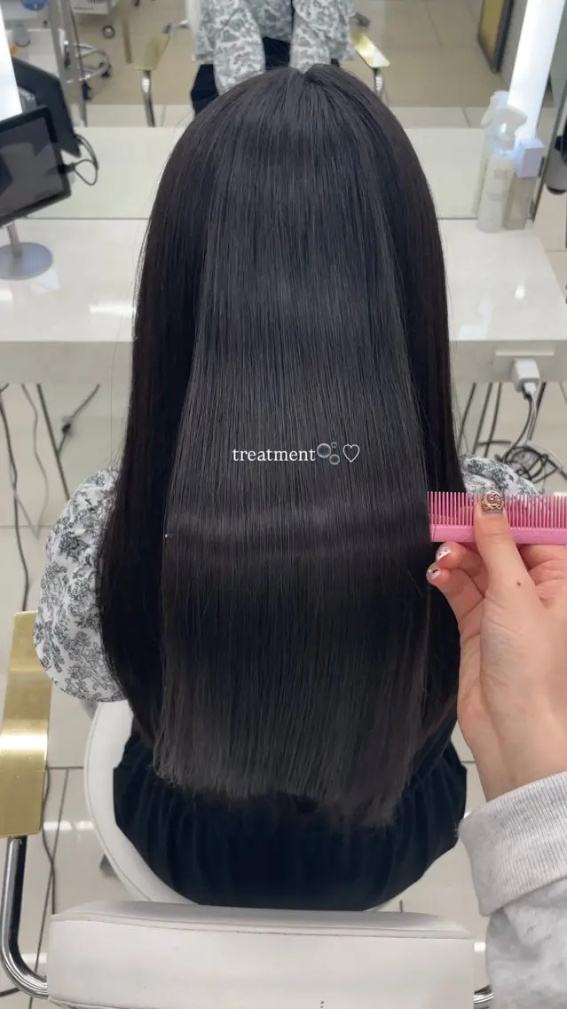 ロング トリートメント azumi♡/銀座/ 透明感カラーのヘアスタイル