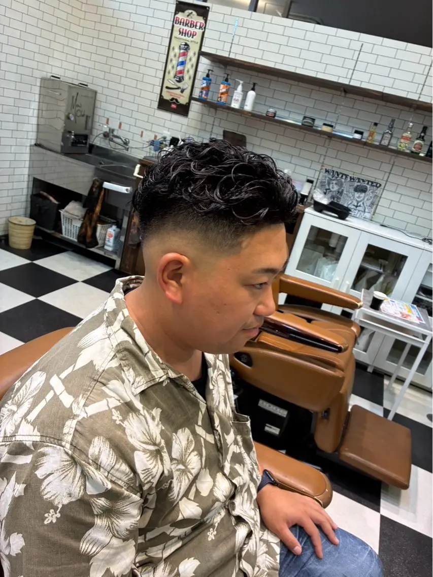 パーマ 山中 悠人のヘアスタイル