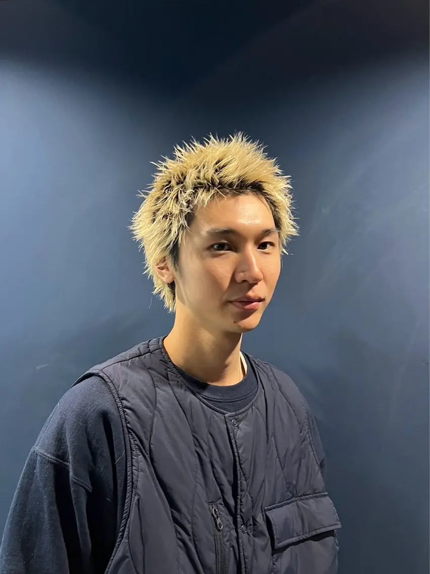 ショート カラー メンズ カット ヘアカラー トリートメント 💈メンズカット💈 No.1💈坂元のヘアスタイル