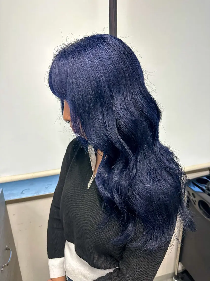 「髪質補修」ヘアカラー+コアミートリートメントの写真