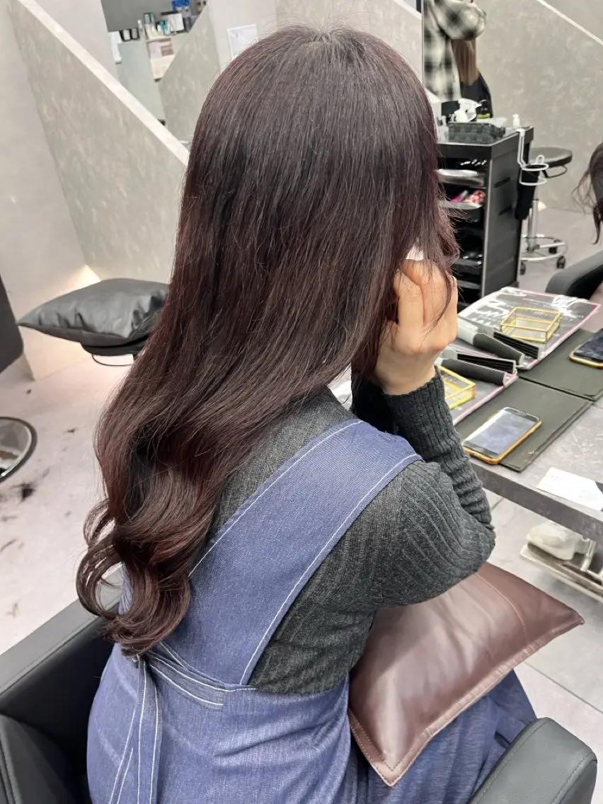 ロング カラー 東谷栞里 /カラーモデル募集中のヘアスタイル