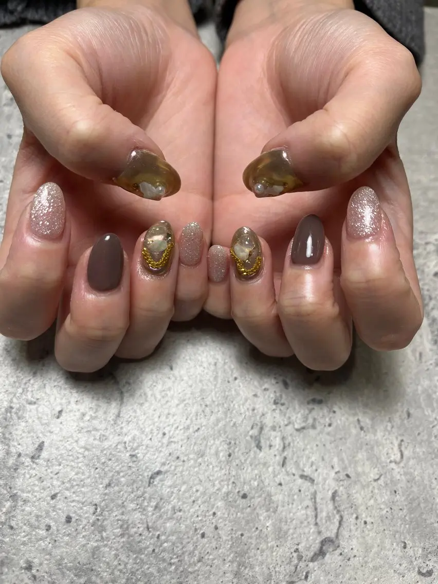 ネイル ハンドネイル Twofive Tsubasaのネイルデザイン