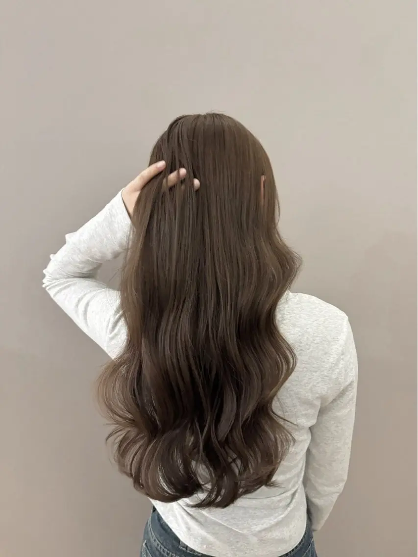 ロング カラー ヘアアレンジ ヘアカラー かんな/カラーモデル 募集中🪽‪/表参道のヘアスタイル