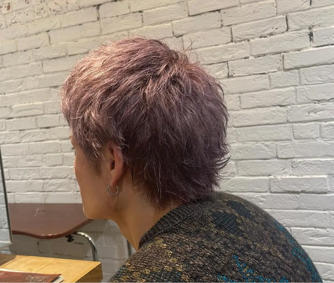 カラー シマノ フミヤのヘアスタイル