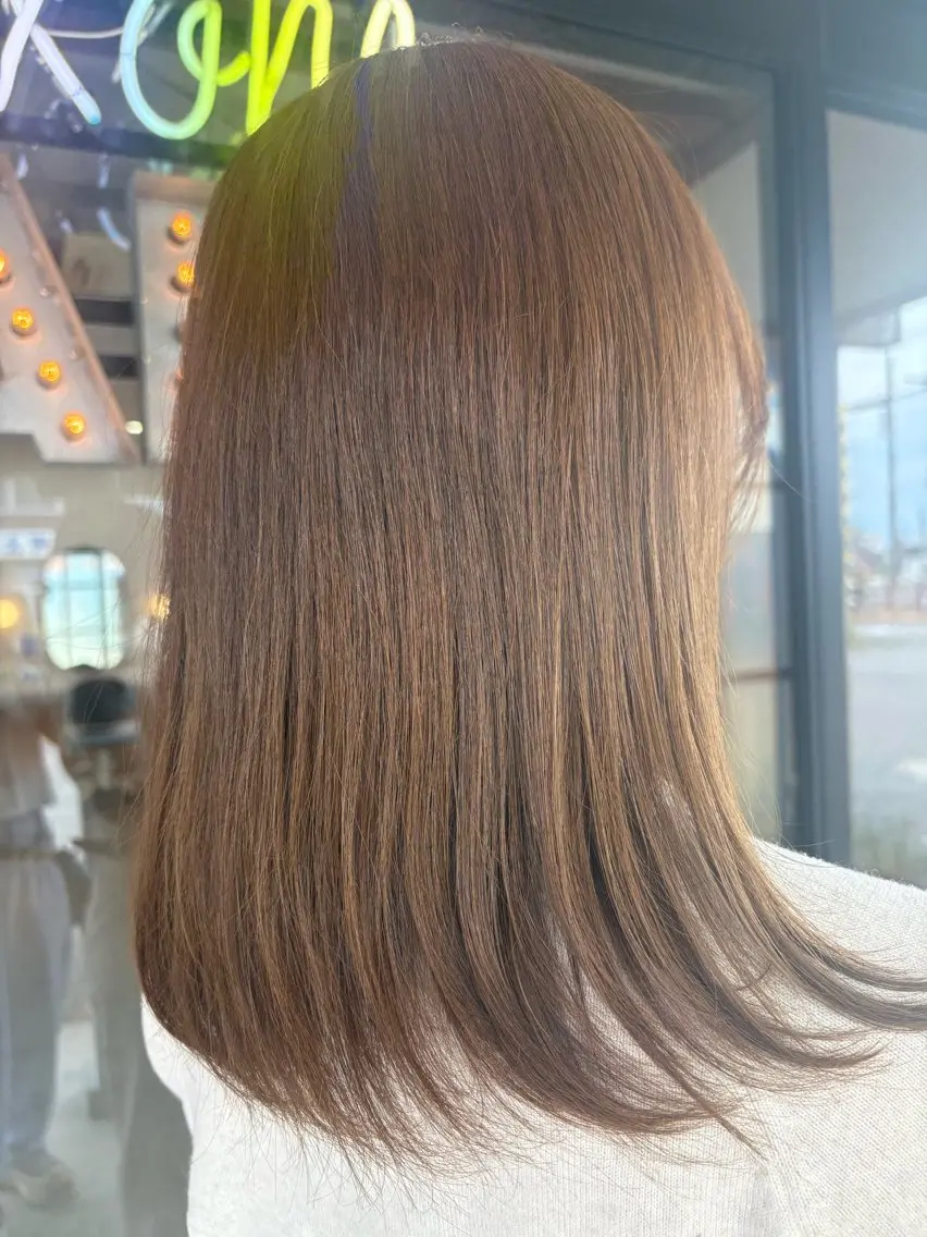 ミディアム 丹羽 来夢のヘアスタイル