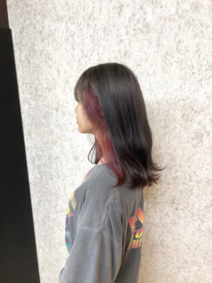 セミロング カラー 🌻柳谷 心渚🌻のヘアスタイル