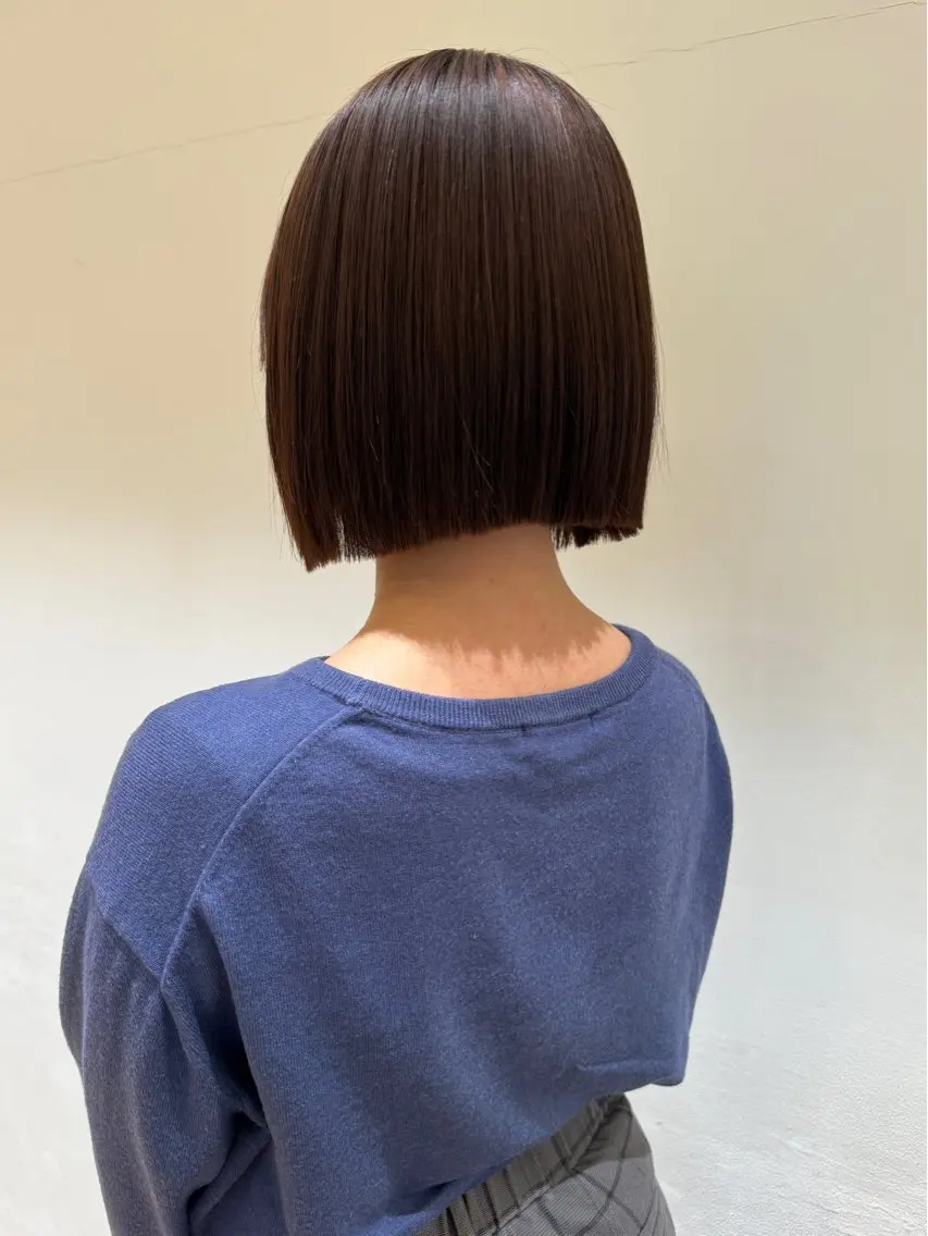 ショート ボブ moe/名古屋美容室 /モデル募集のヘアスタイル