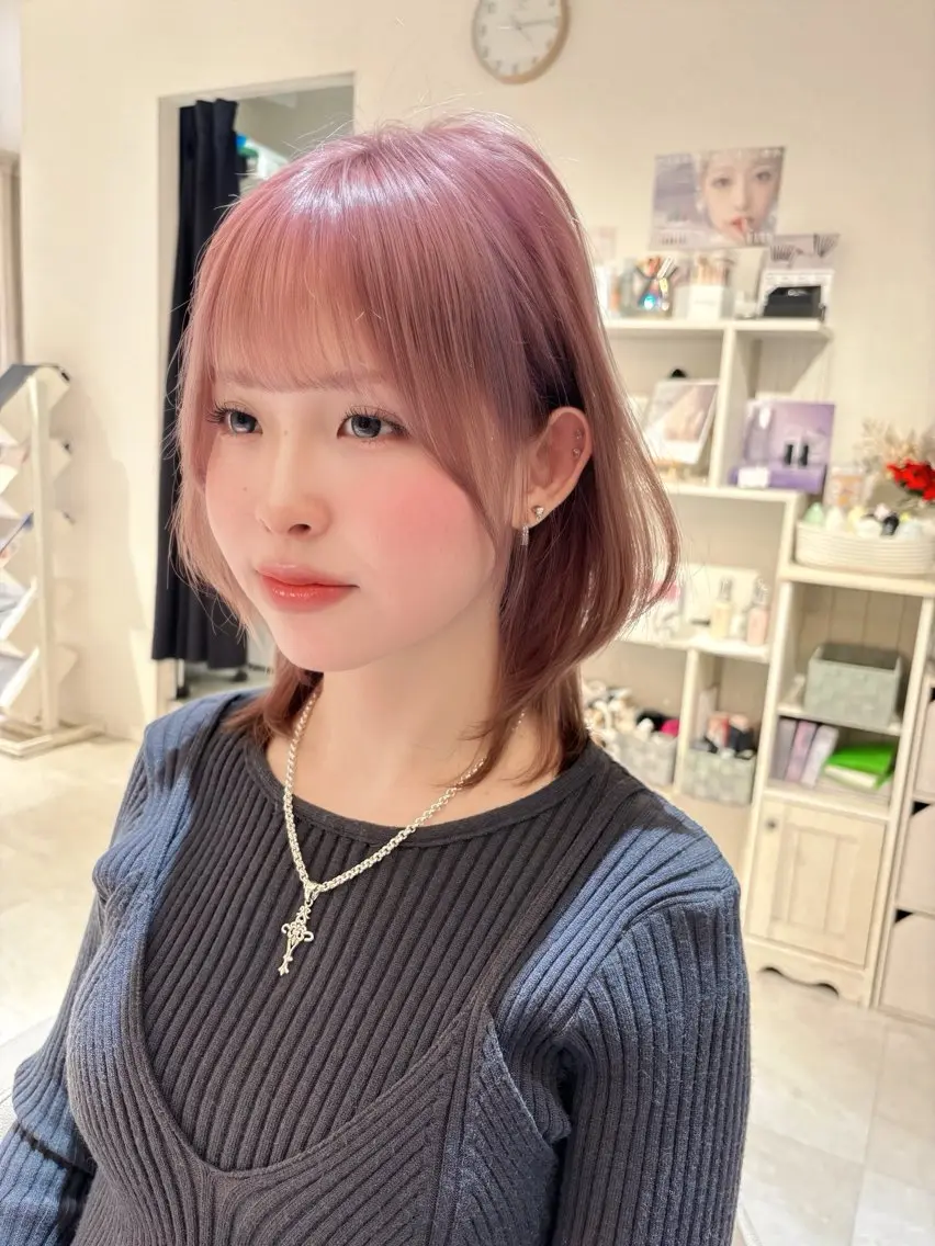 ショート カット 朝尾 愛花のヘアスタイル
