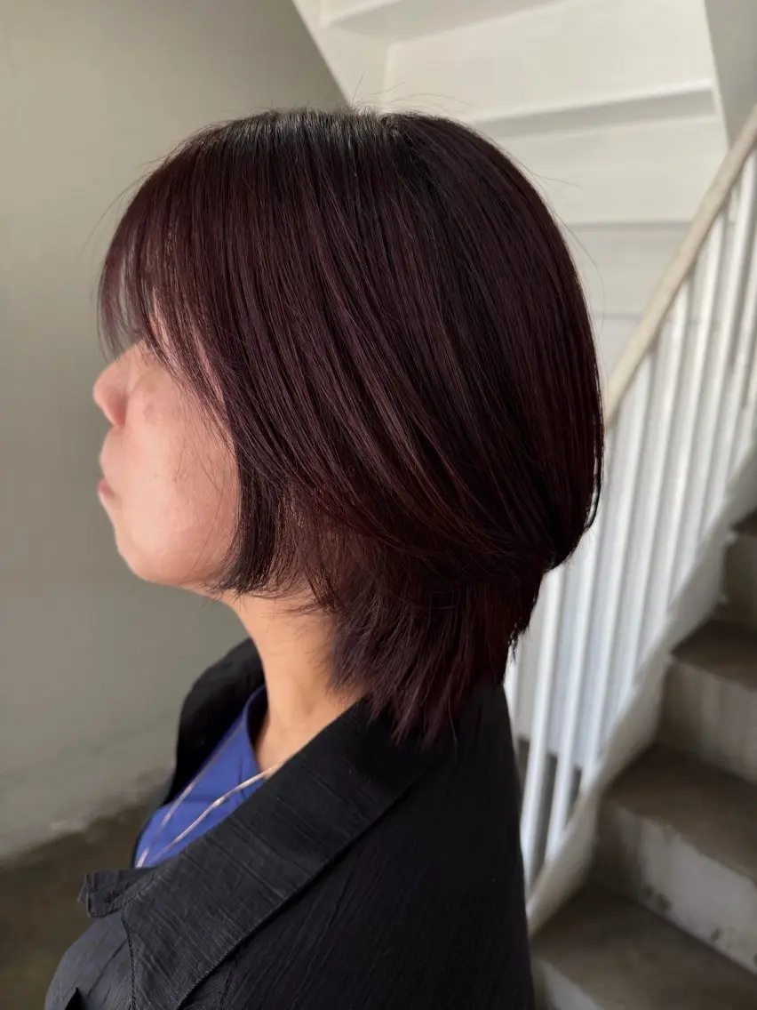 ショート カット 平野 叶花のヘアスタイル