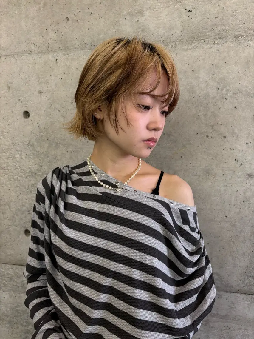 カラー ヘアアレンジ Tomoro/名古屋 /栄/カラーモデルのヘアスタイル