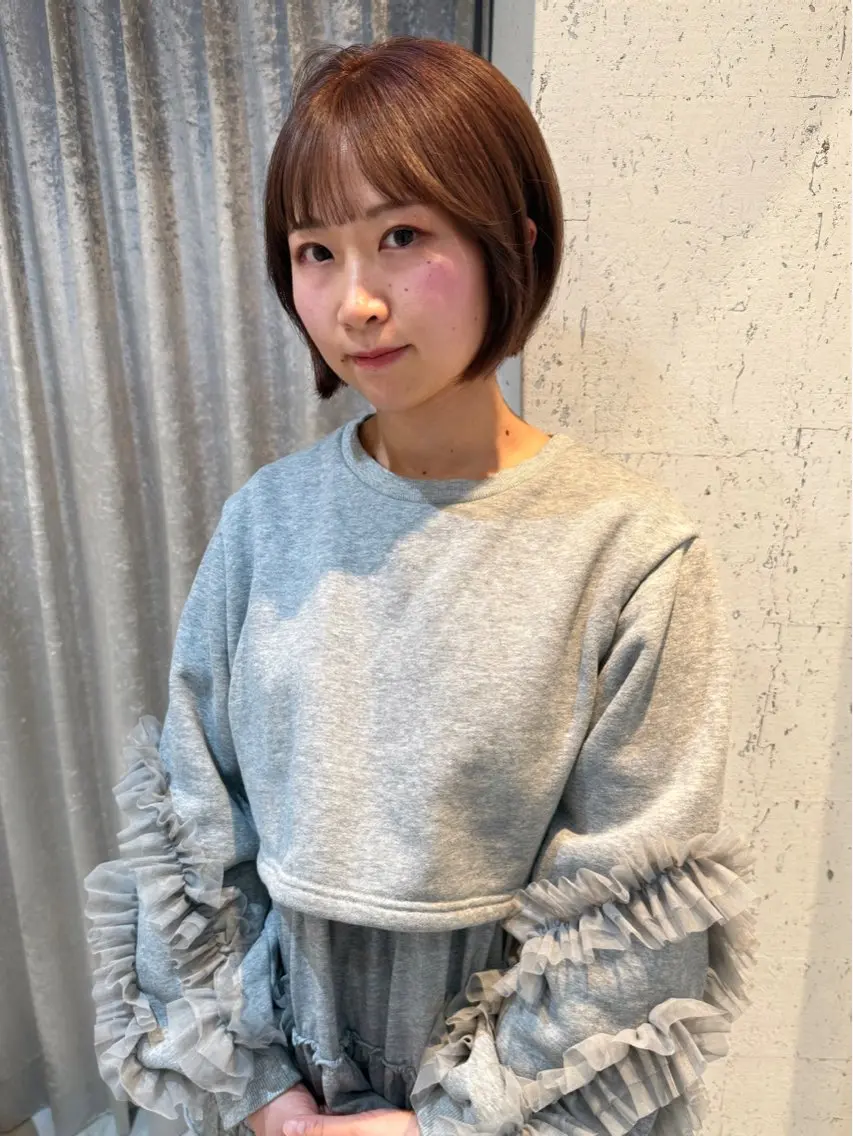 ショート カラー カット ヘアカラー トリートメント mai / linoah˚✧のヘアスタイル