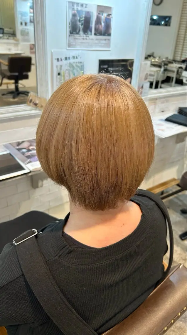 カラー ヘアカラー ヘッドスパ 中島 花彩のヘアスタイル