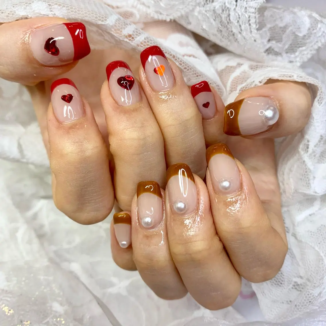 ネイル ハンドネイル La neige* yuki 🐩🌙のネイルデザイン