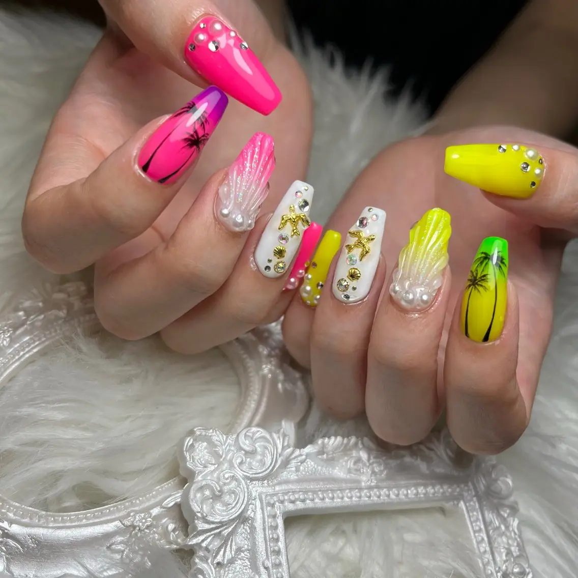 ネイル 中川区 Jamilaネイルのネイルデザイン