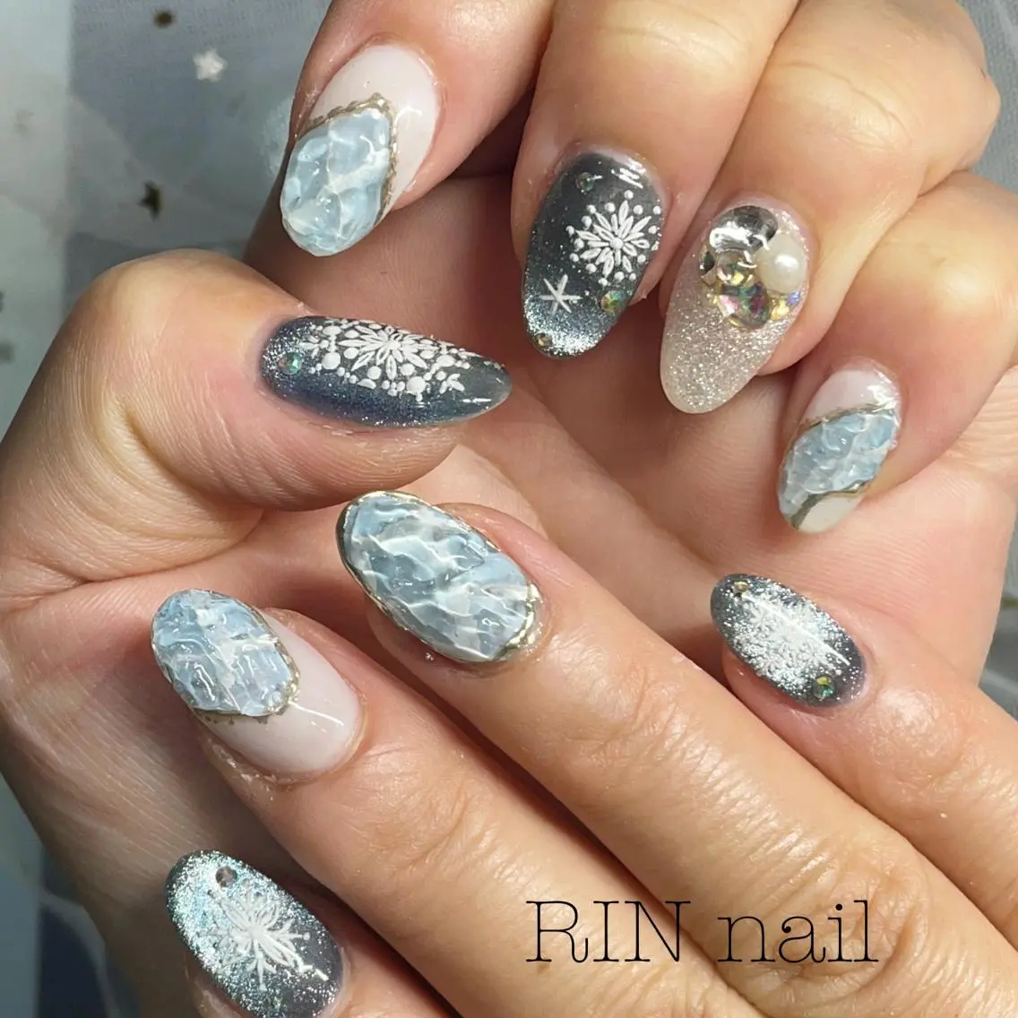 ネイル ハンドネイル ハンドケア RIN HOMEnailのネイルデザイン