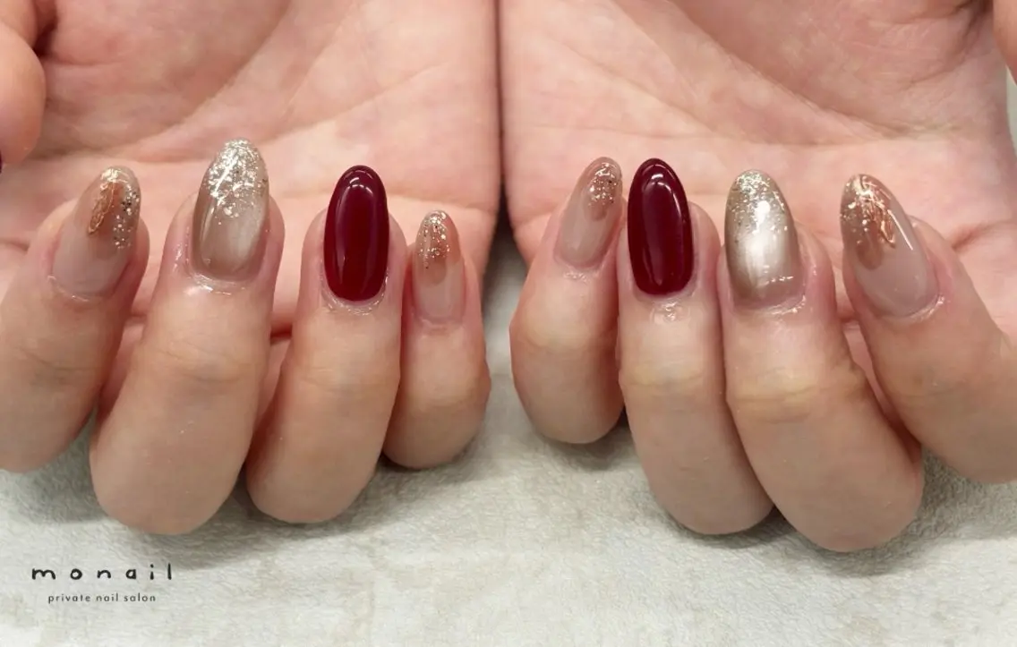 ネイル ハンドネイル nail salon monailのネイルデザイン