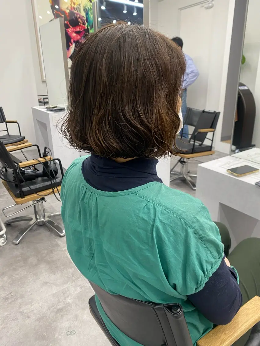 ショート カラー パーマ ヘアアレンジ レイヤー/メンズ🥑 マエダアズミ🥑のヘアスタイル