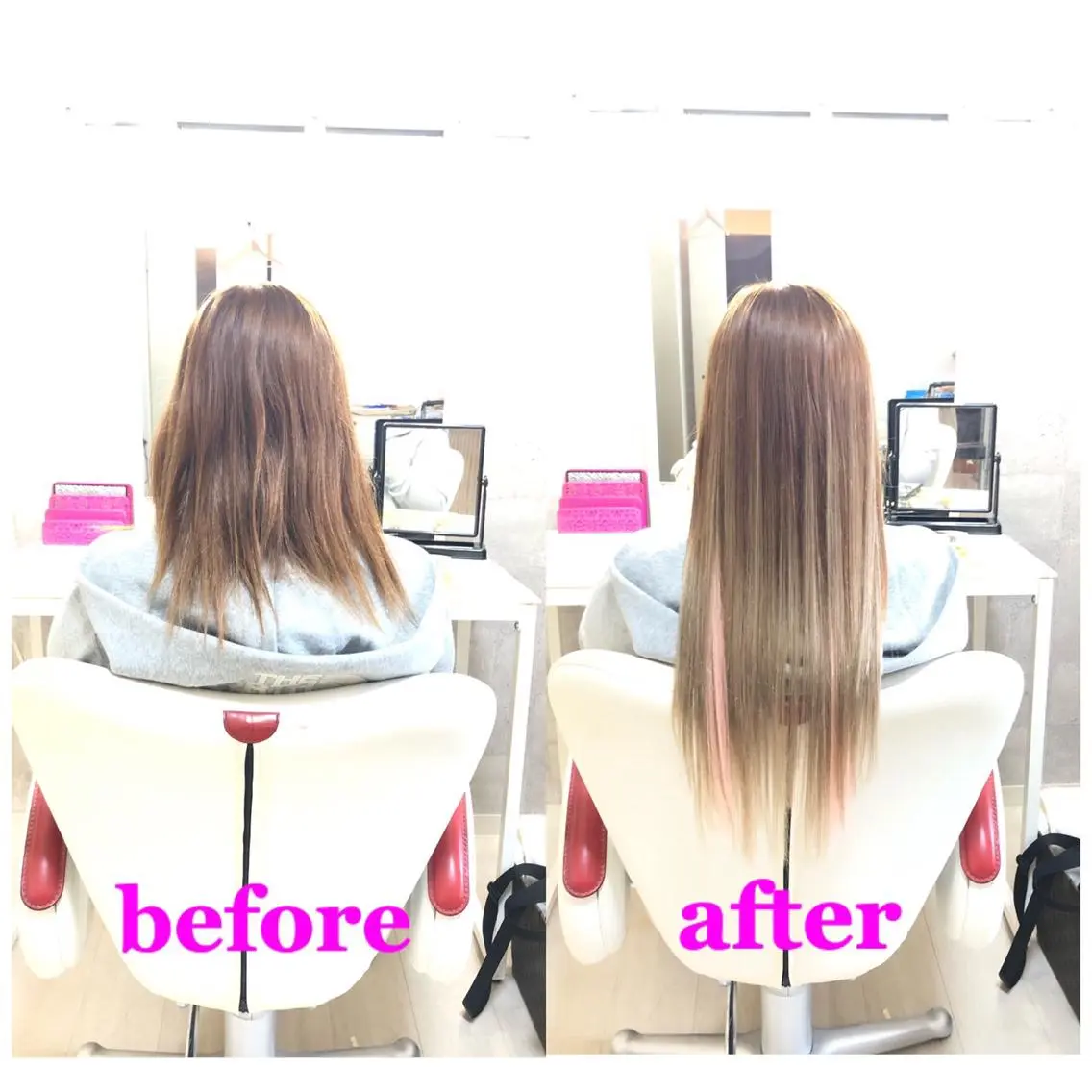ロング エクステ 🌸ドレスアップ 心斎橋店🌸のヘアスタイル
