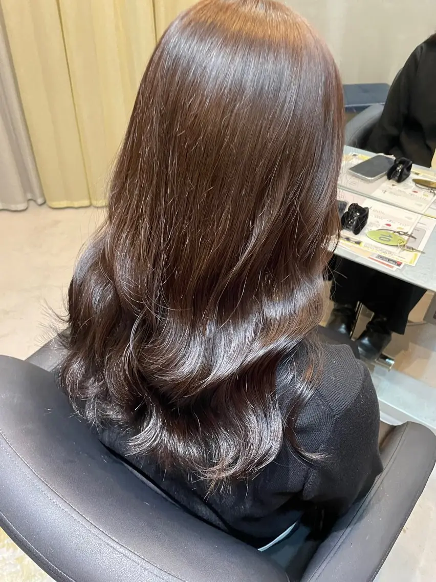 ロング カラー 透明感カラー/ レイヤー/REIKAのヘアスタイル