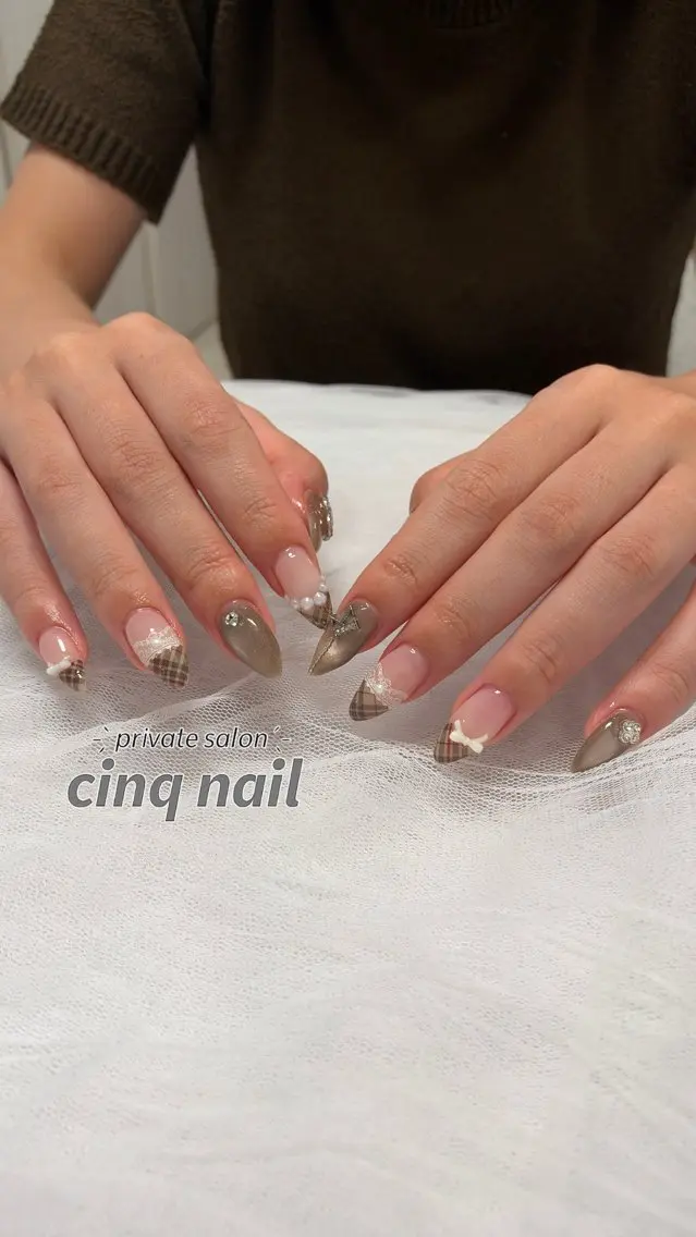 ネイル ハンドネイル cinq nail honokaのネイルデザイン