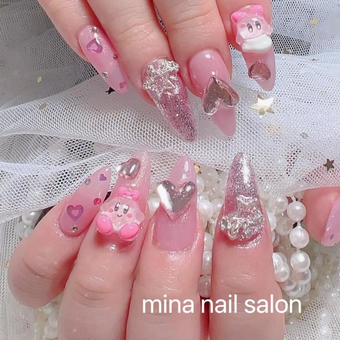 ネイル 美奈🎀 ミナ🎀のネイルデザイン