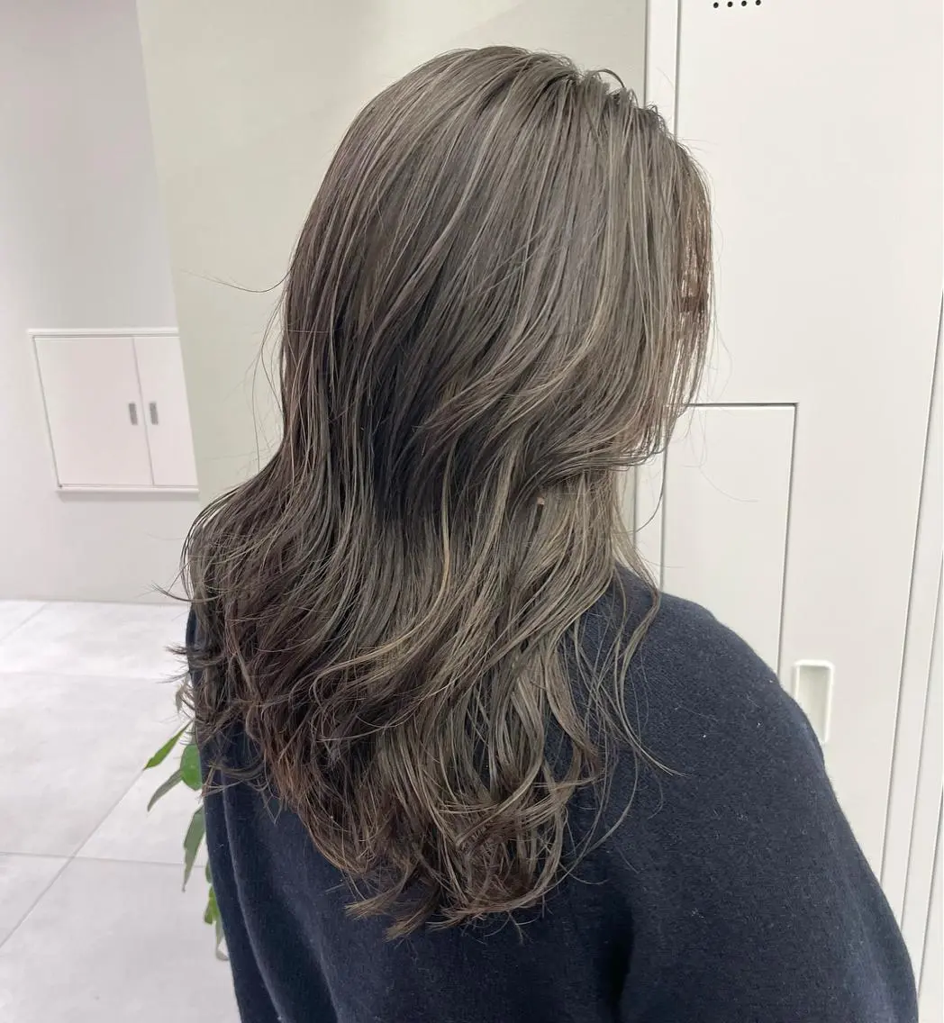 ロング カラー カット ヘアカラー piLLon/ RYUKAのヘアスタイル