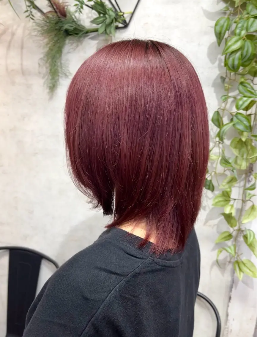 カラー ブリーチ Hanashiro Narumiのヘアスタイル