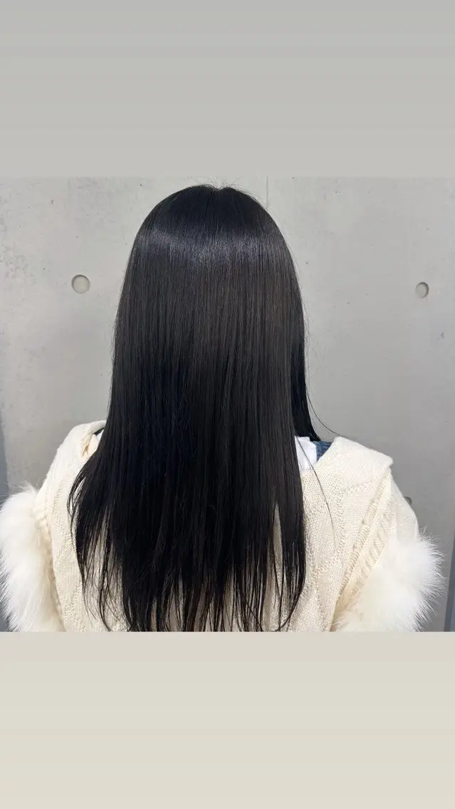 ロング ヘアカラー 期間限定特別価格🎀 カワノ アカネのヘアスタイル