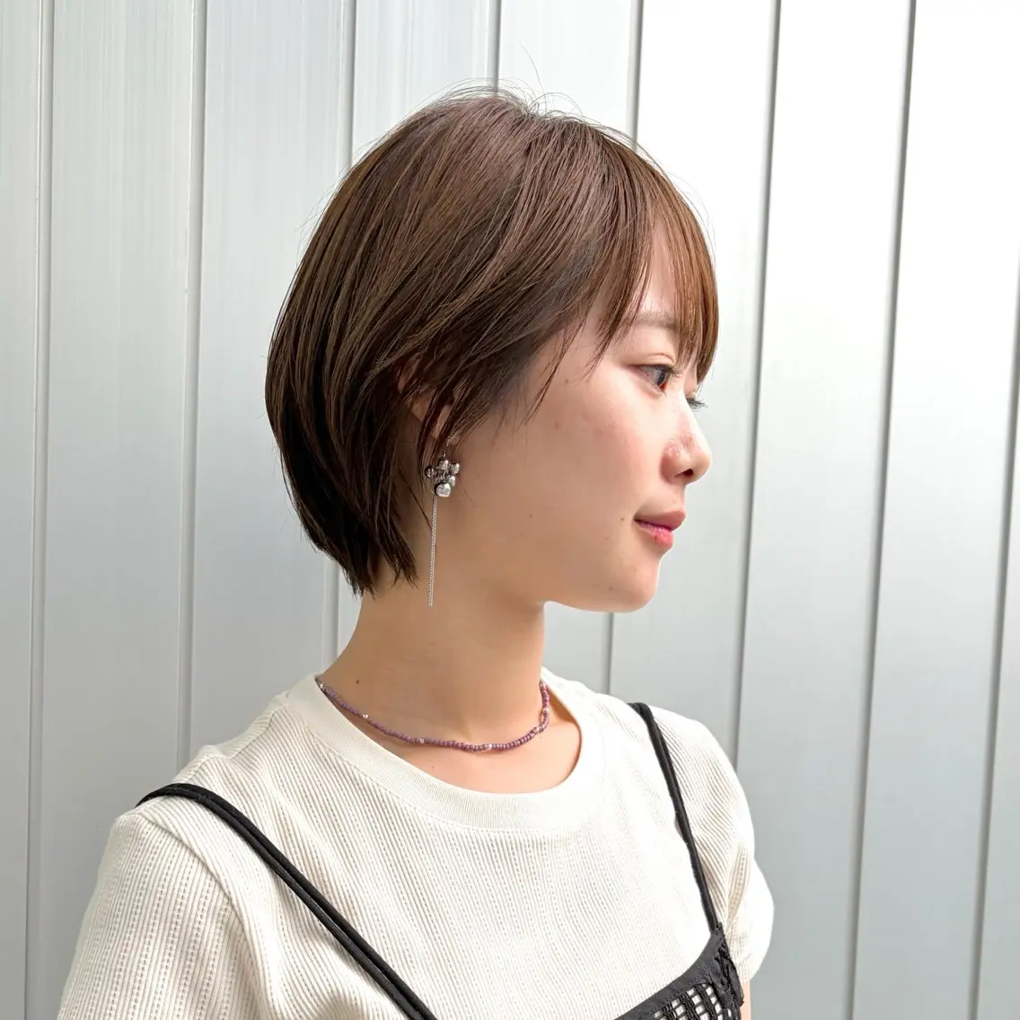 ショート カット ヘアカラー トリートメント 好光 優香のヘアスタイル