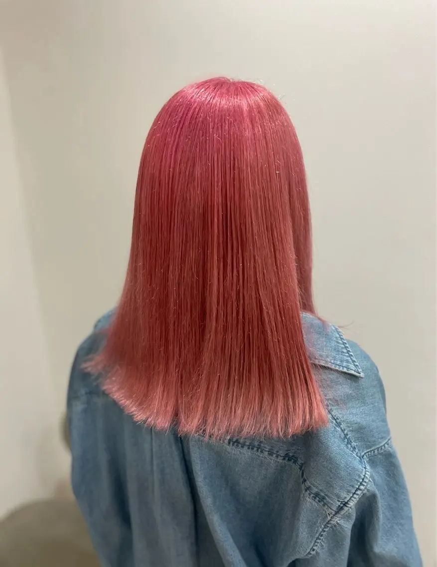 ✨️透明感ダブルカラー✨️（ブリーチ＋カラー）の写真
