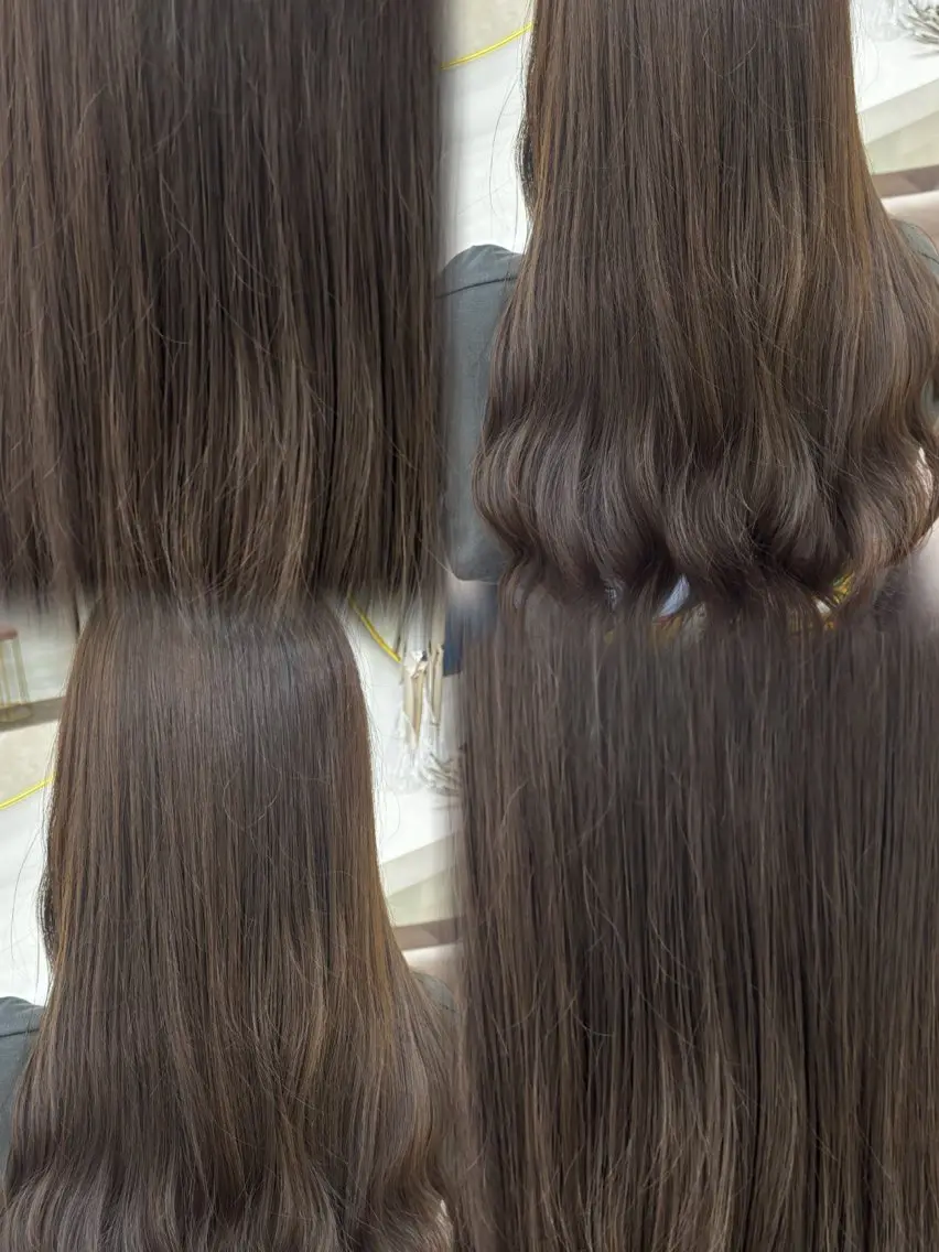 カラー 🫧yumena🫧 艶ワンカラー🖤大宮のヘアスタイル