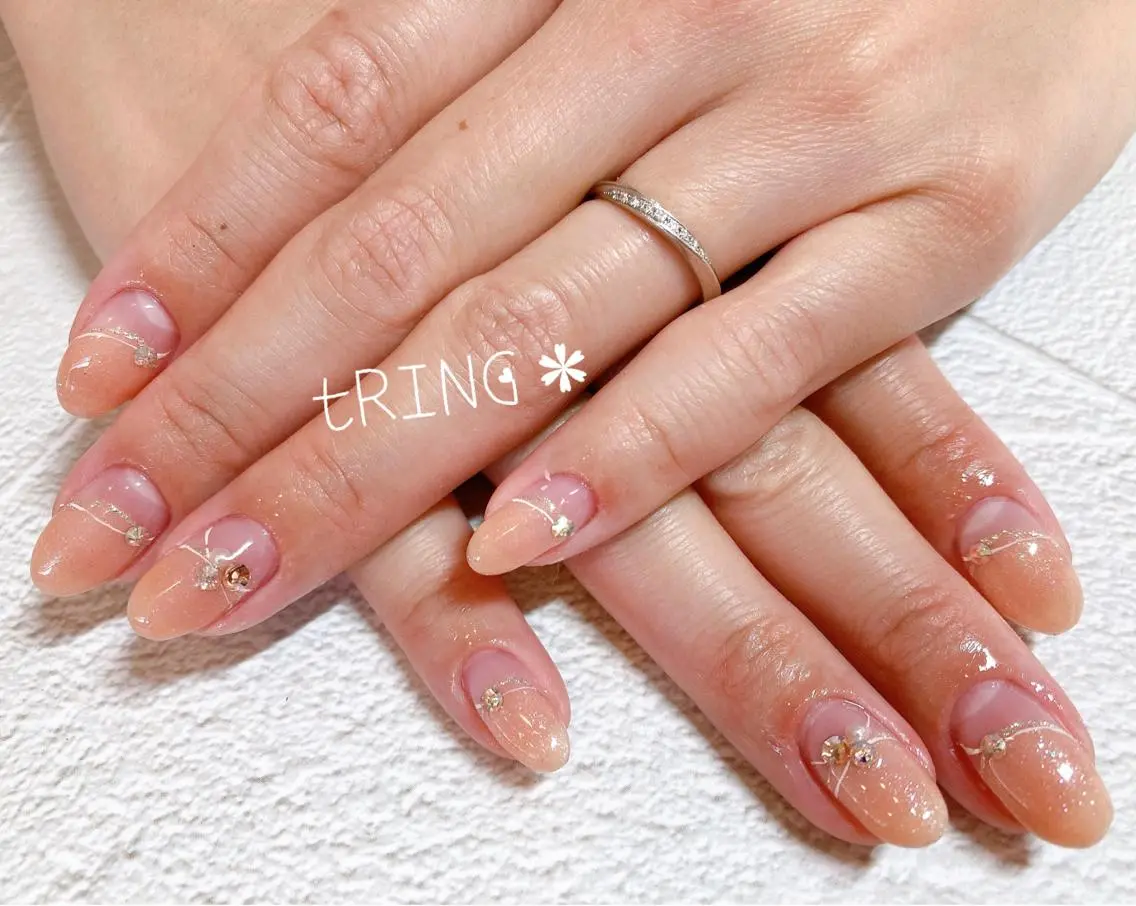 ネイル tRING＊ しいの木台のネイルデザイン