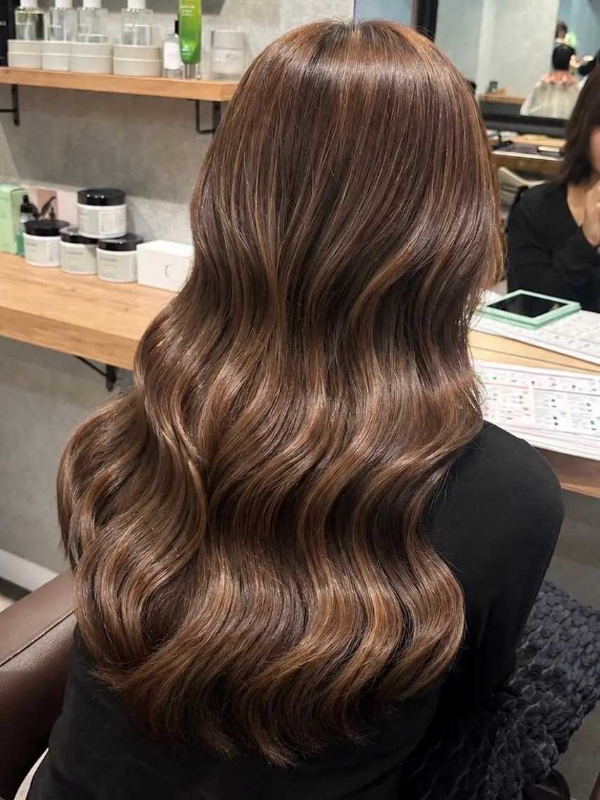 ハイライト🤎➕レイヤーカット💇🏼♀️➕Aujua 1stepトリートメント💎の写真