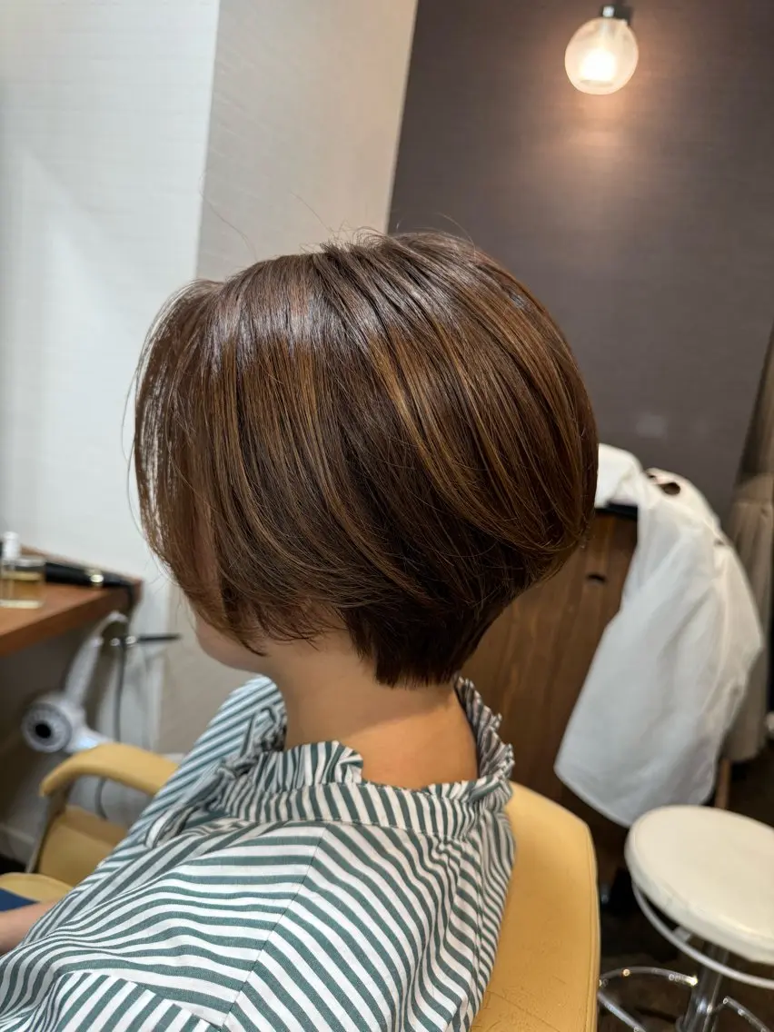 ショート ショートヘア カット 梶尾 悠人のヘアスタイル