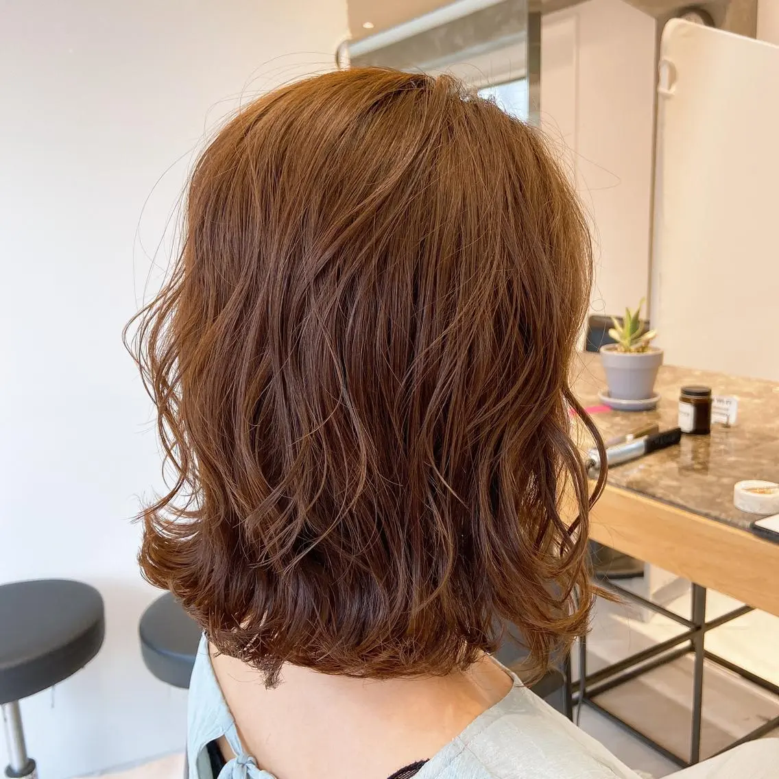 ミディアム レイヤーカット APOLLO♡ ＭＩＯのヘアスタイル