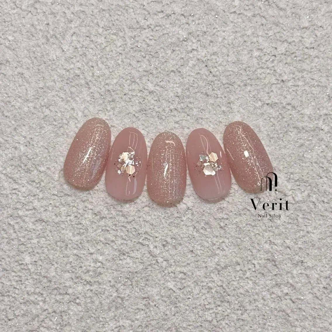 ネイル アートネイル シンプルネイル Kurumi (Verit大森店)のネイルデザイン