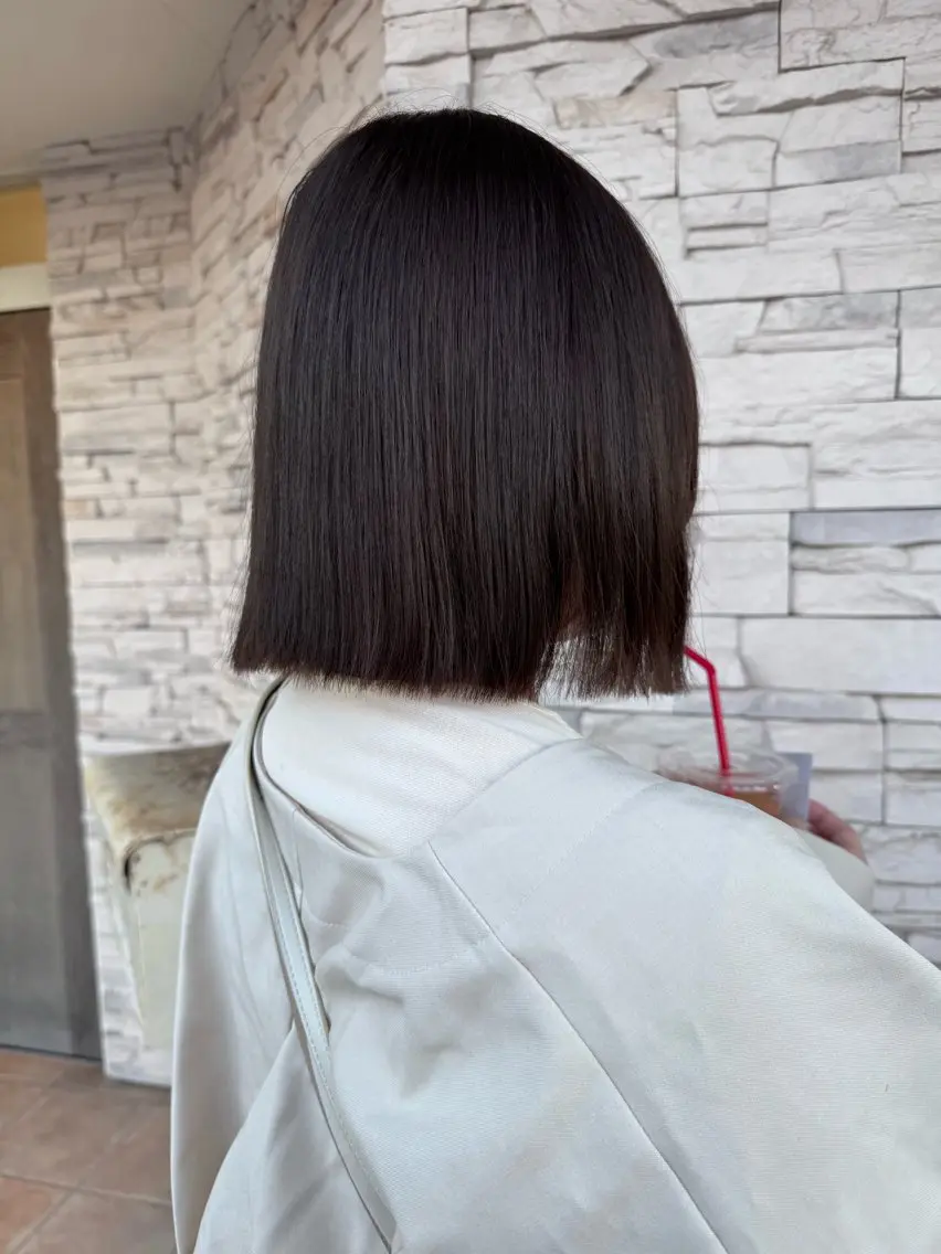ミディアム カット パーマモデル募集中 渥美翔人のヘアスタイル