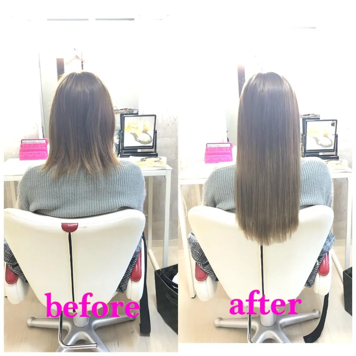 ロング エクステ 🌸ドレスアップ 心斎橋店🌸のヘアスタイル
