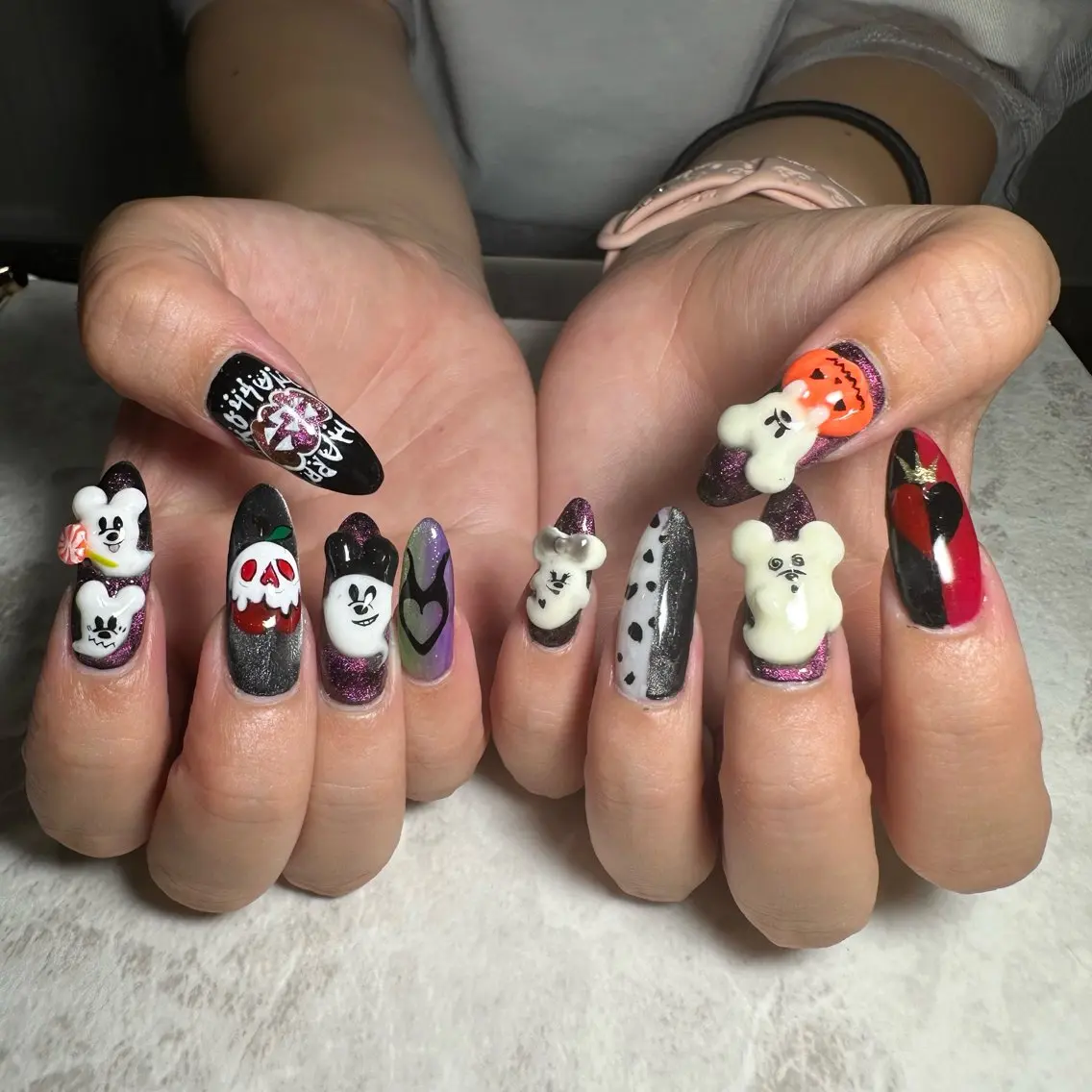 ネイル ハロウィン a Tomokaのネイルデザイン