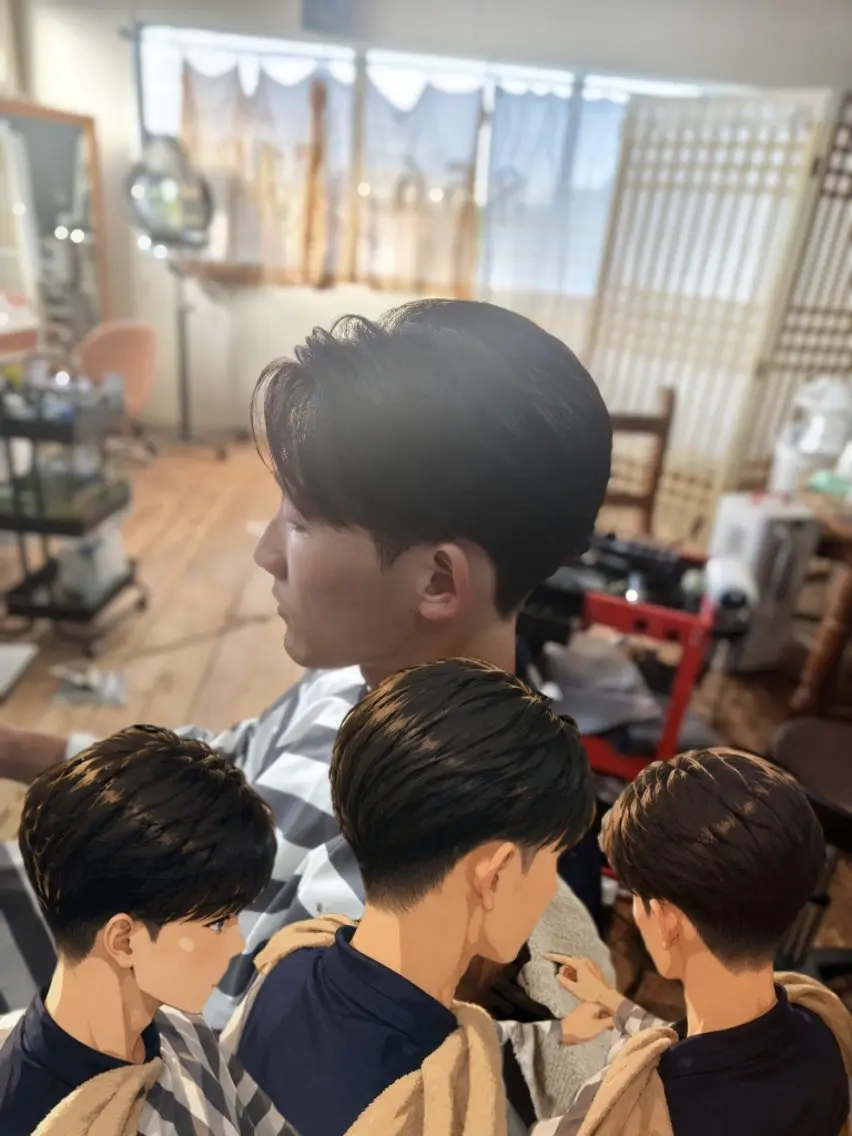 メンズ カット タカハシ ユウヤのヘアスタイル