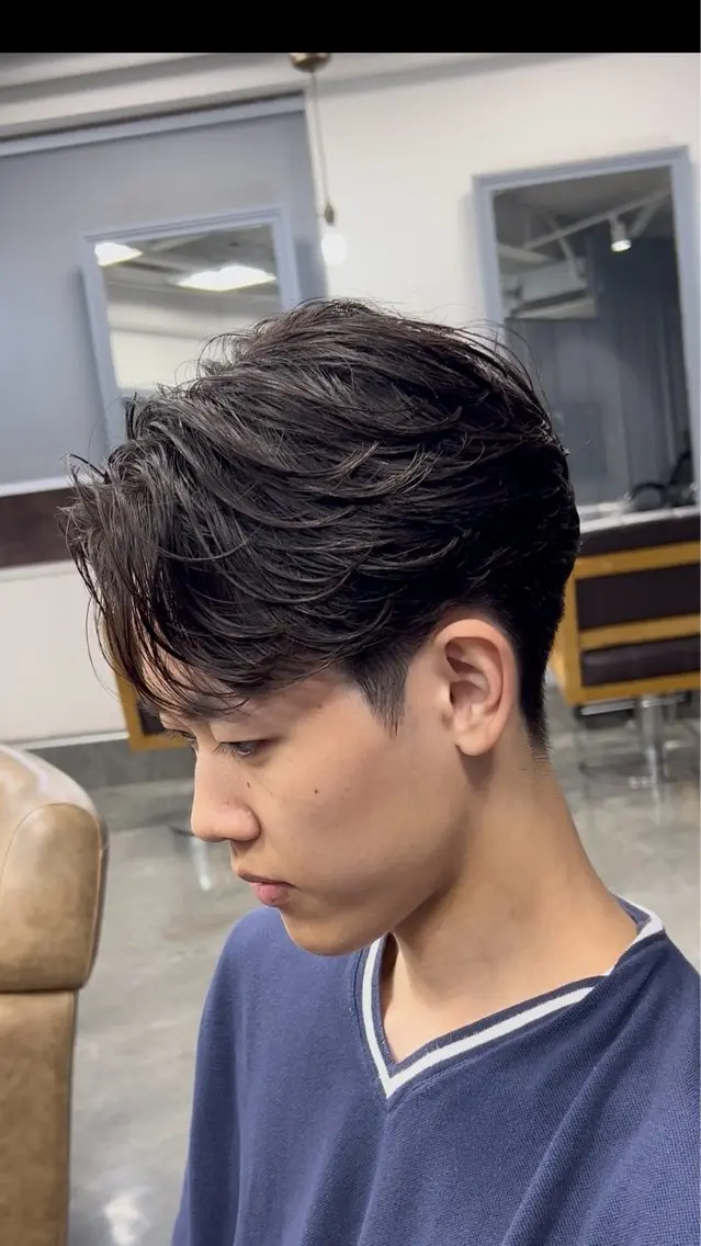 💈1人1人に合わせた骨格矯正カット💈の写真