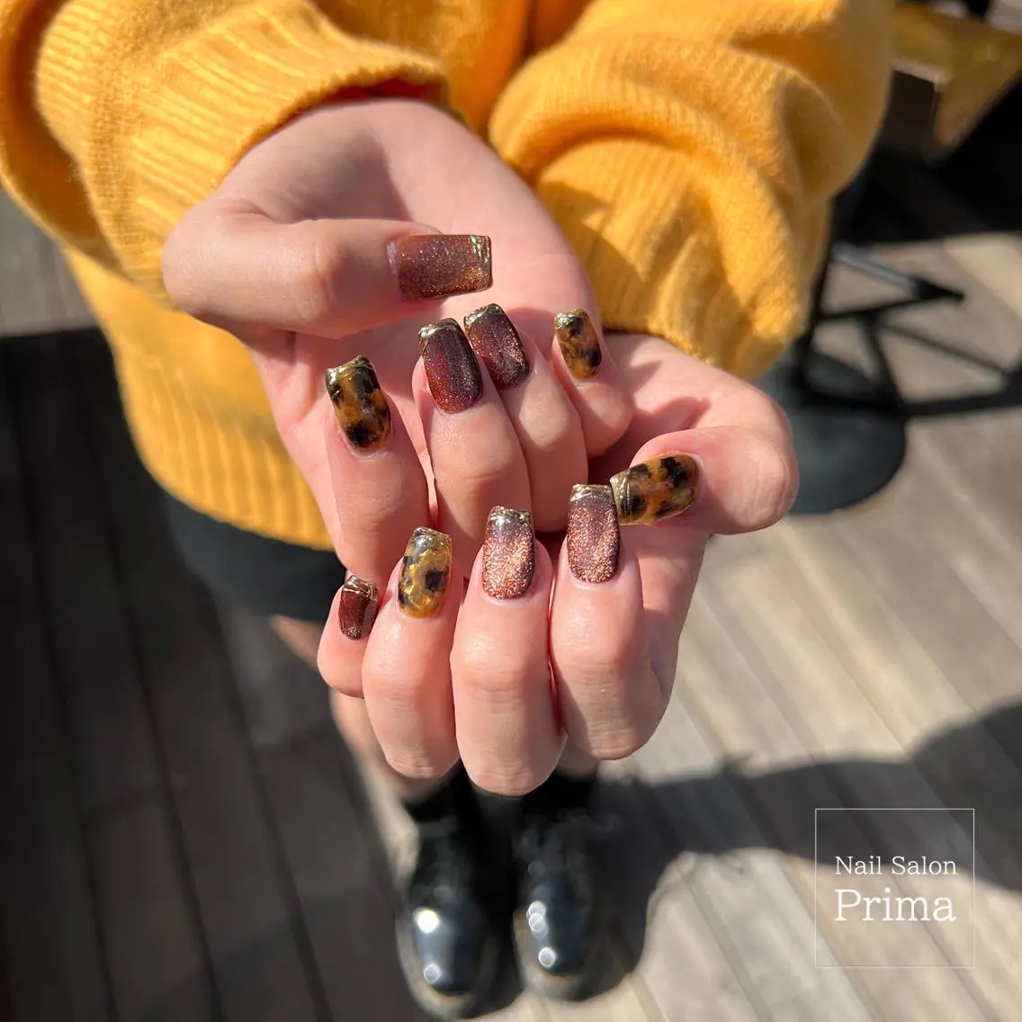 セミロング ネイル SalonPrima 西院Nail&Eyeのネイルデザイン