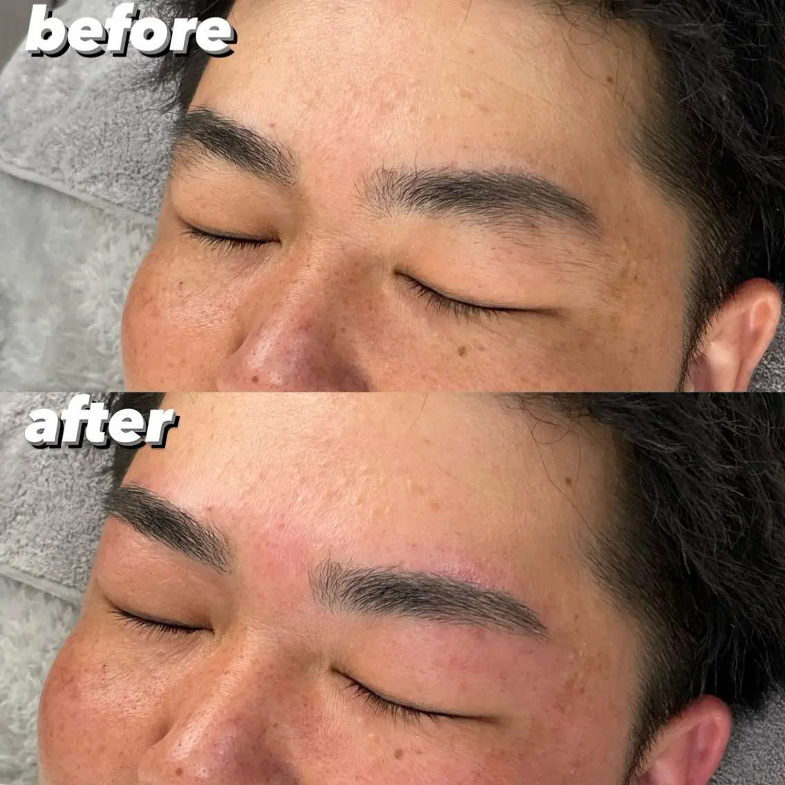 アイブロウ メンズアイブロウ ワックス脱毛 Nico 山本 晃平の眉毛・アイブロウイメージ
