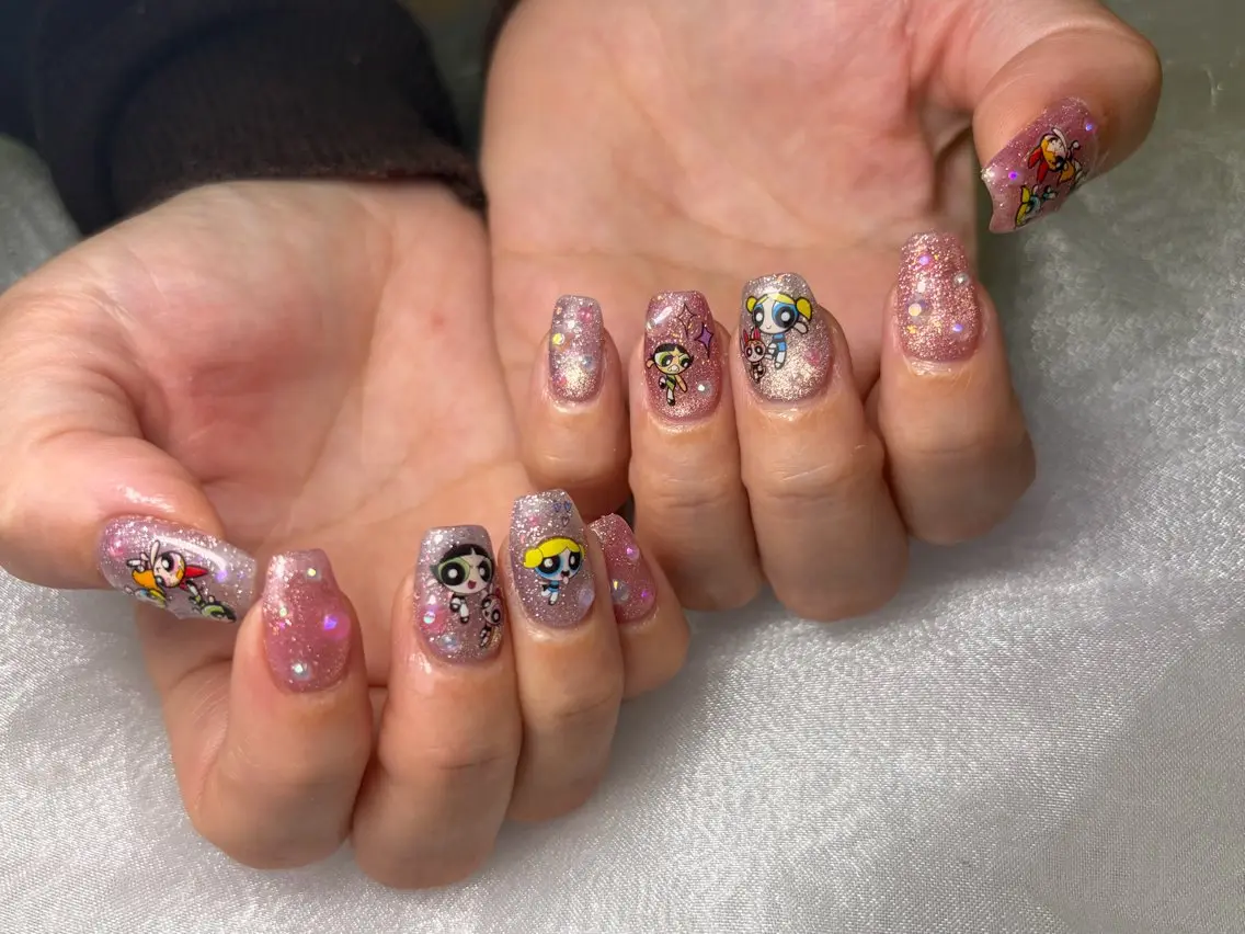 ネイル ハンドネイル Mana‪ ‪·͜· ❤︎‬のネイルデザイン