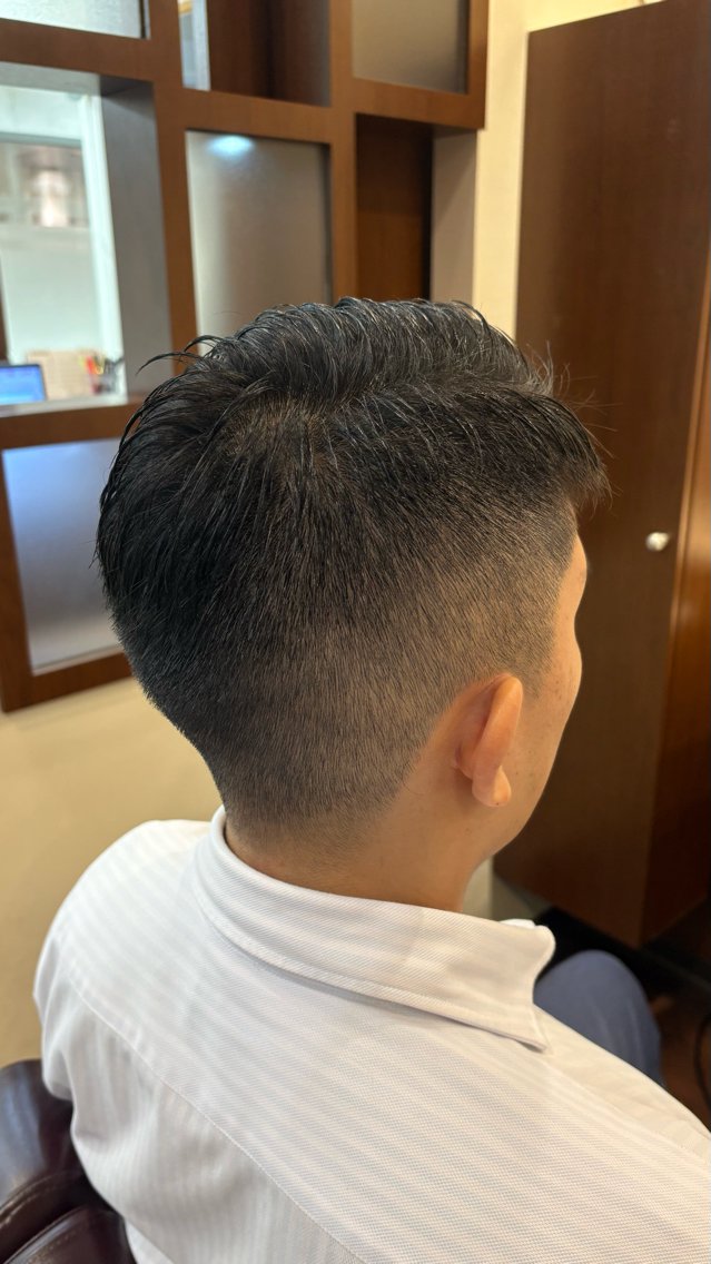 ショート メンズ コンダ フウマのヘアスタイル