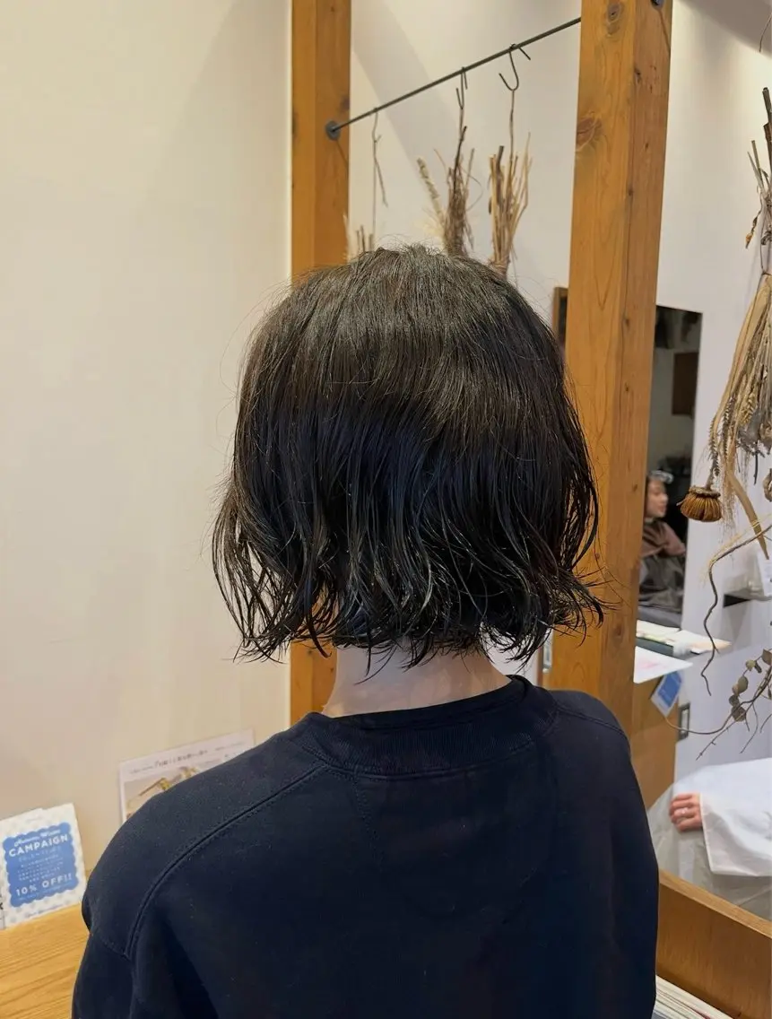 パーマ 高山 桃子のヘアスタイル