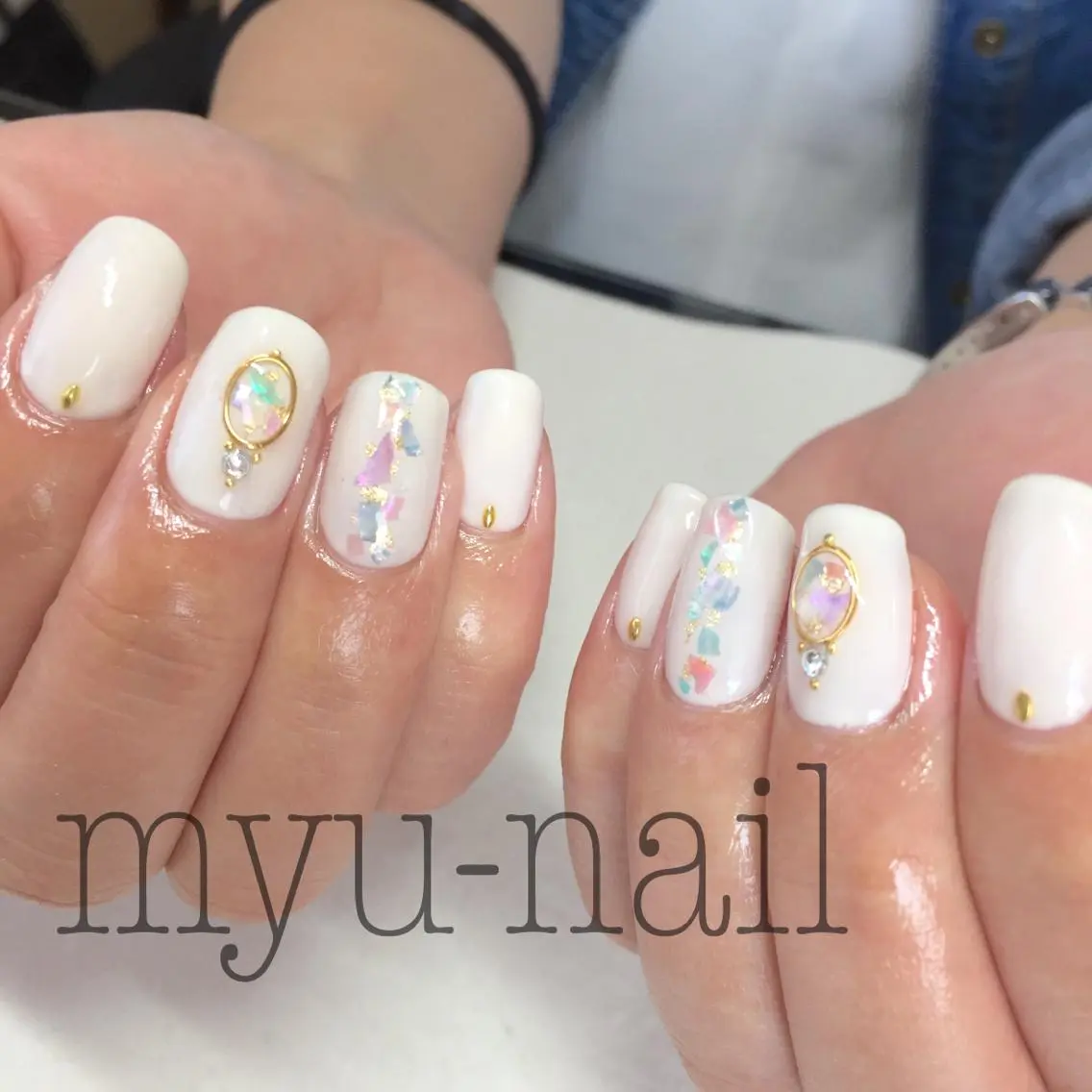 ネイル ハンドネイル ホームサロン myu-nailのネイルデザイン